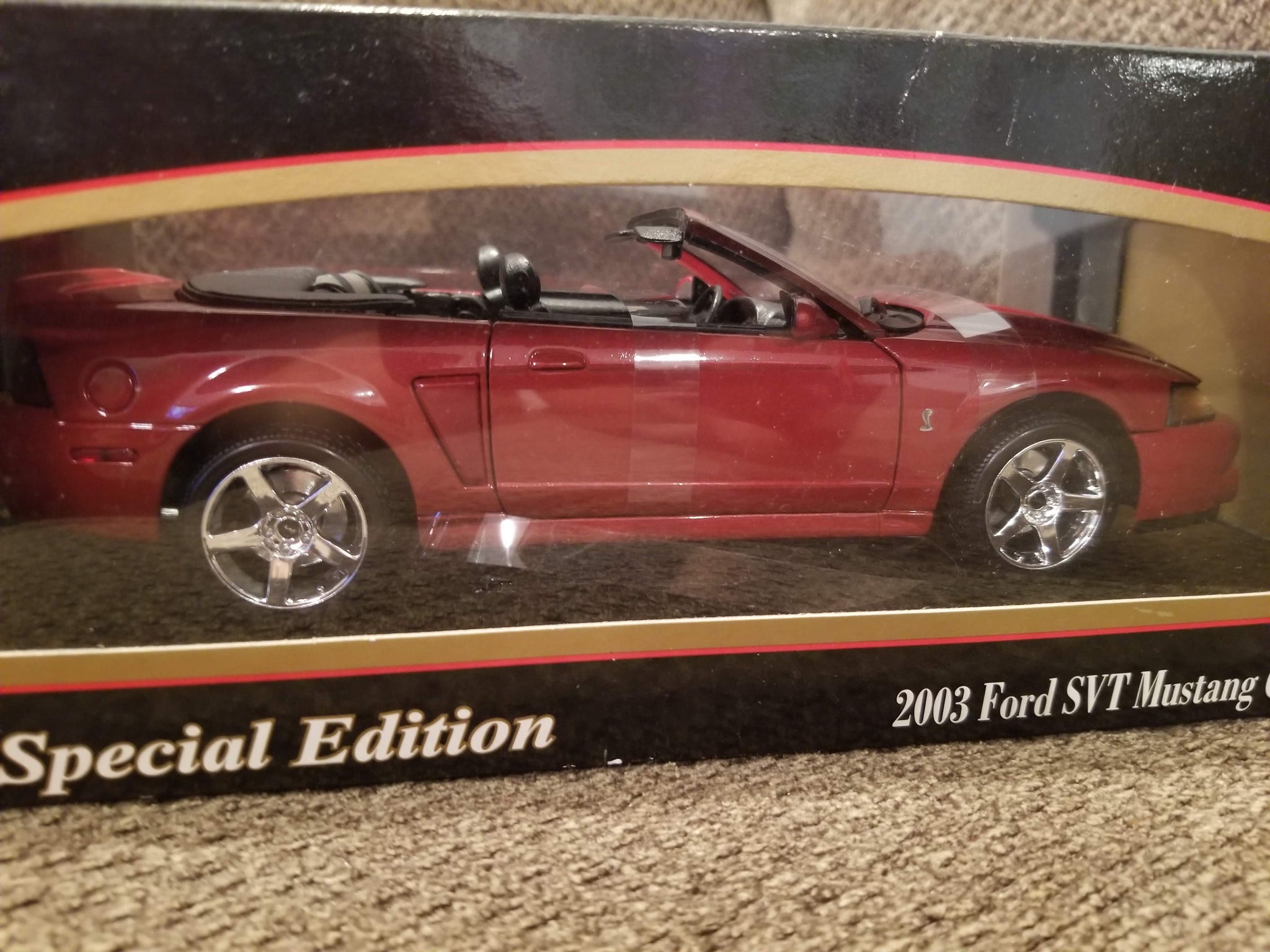 2003 mustang cobra diecast