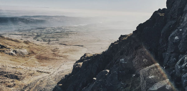 View over the Lake District and Coniston, by Hord