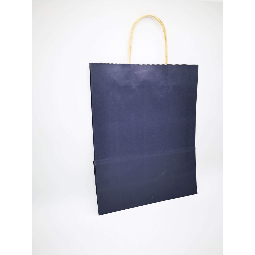 large navy gift bags