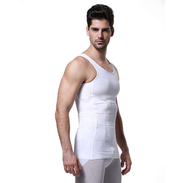 Buy Cheap Mens Slimming Body Shaper Vest Shirt +Free Shipping - Slliim