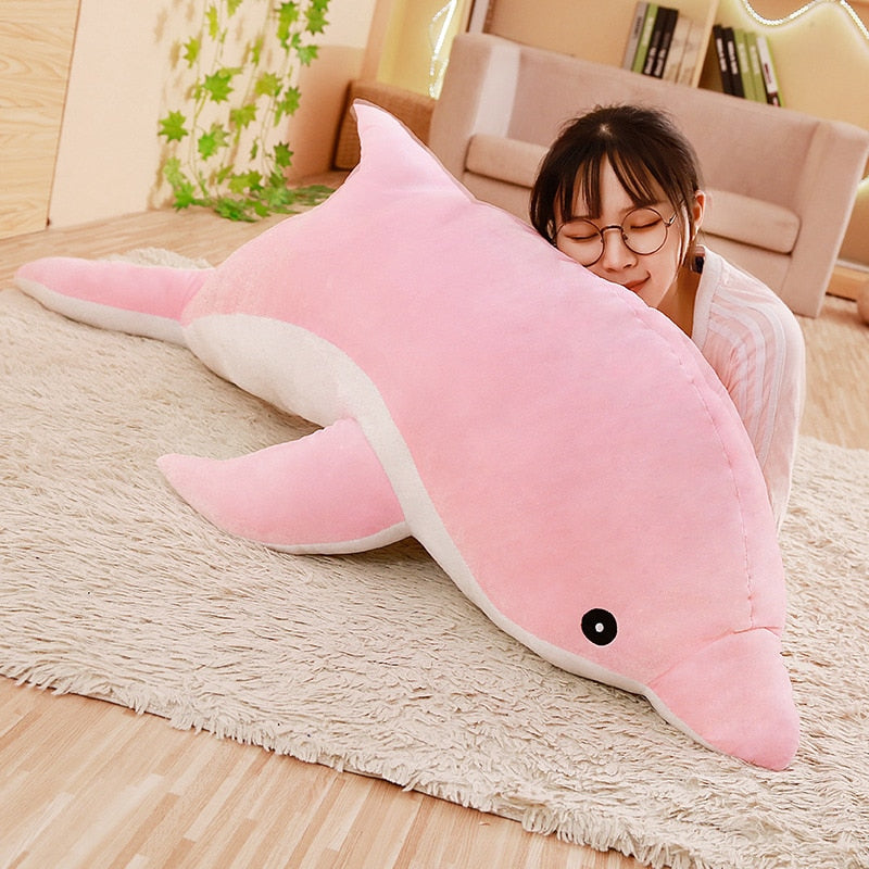 pink dolphin plush