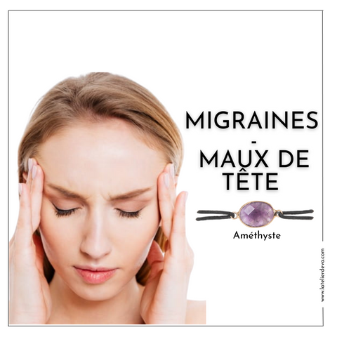 Les pierres pour les maux de tête