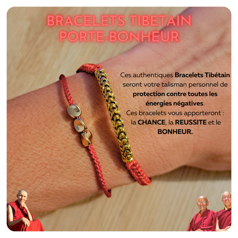 Bracelets tibétain porte-bonheur