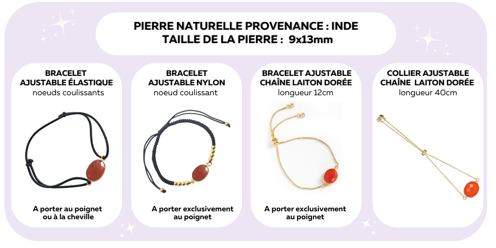 Bijoux Cornaline