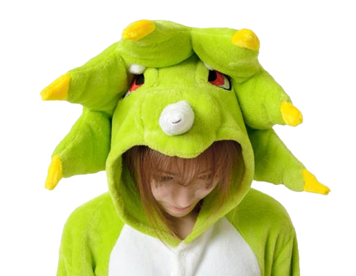 green triceratops stuffed animal