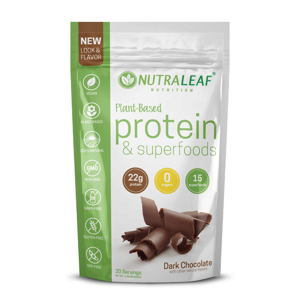 NutraLeaf Vegan Protein Powder