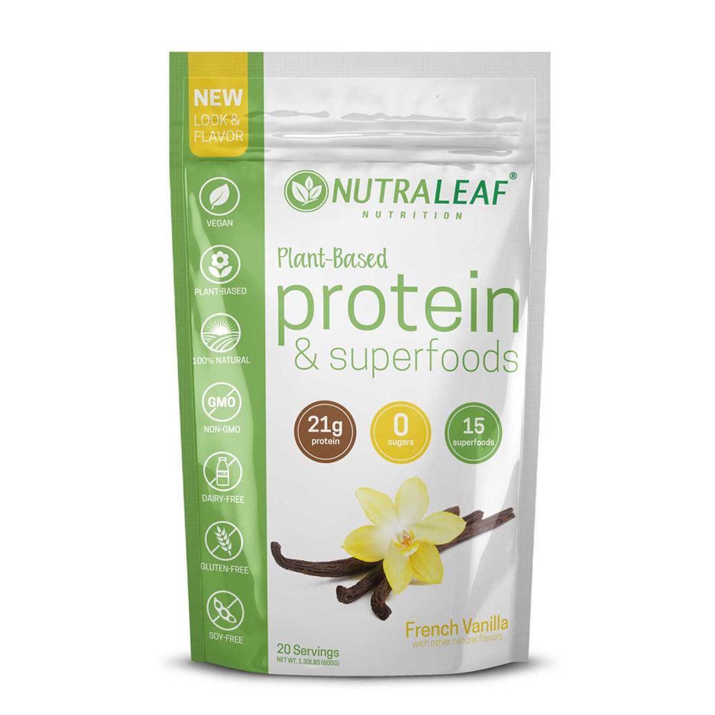 NutraLeaf Vegan Protein Powder