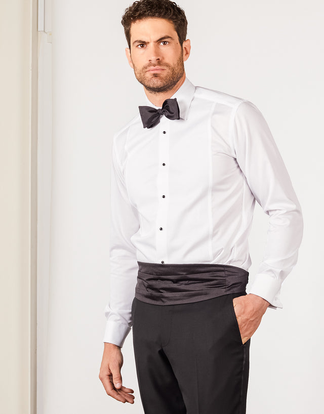 Buy Avonmore White Stud Front Formal Shirt online - Rembrandt NZ