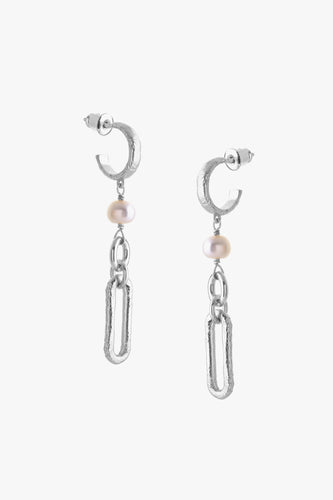 Freshwater Pearl Earrings Silver – Tutti & Co