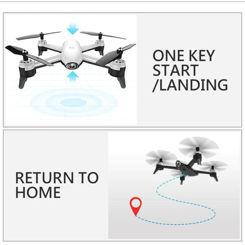 Drone with Double Camera 4k Ultrahd Wide Angle Wifi Fpv at