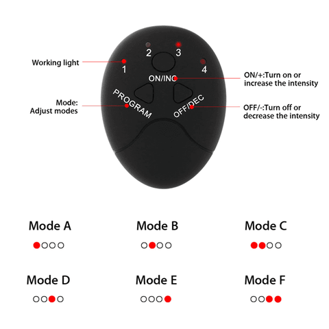 Wireless Ems Muscle Stimulators for Abdo