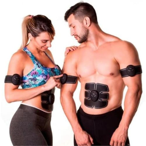 Electrostimulateur Musculaire Abdos Fessier Kit Electrostimulation EMS  Abdominal