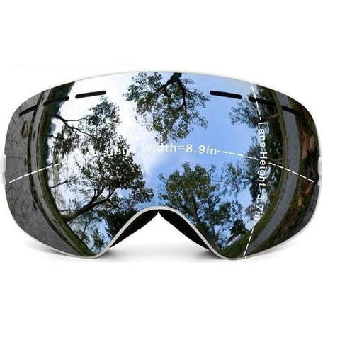 Men's Otg Ski and Snowboard Goggles with Photochromic Screen