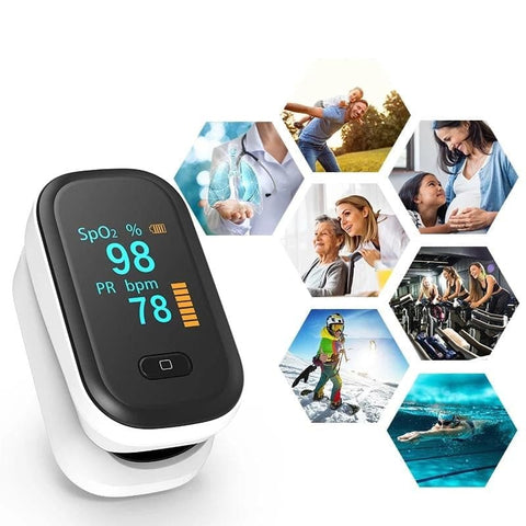 Professional Pulse Oximeter with OLED Color Screen