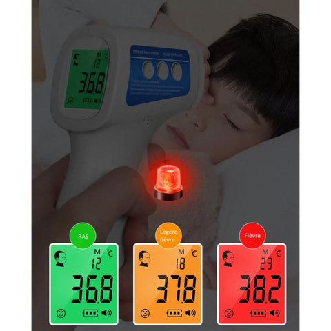 Non-Contact Infrared Forehead Medical Thermometer for