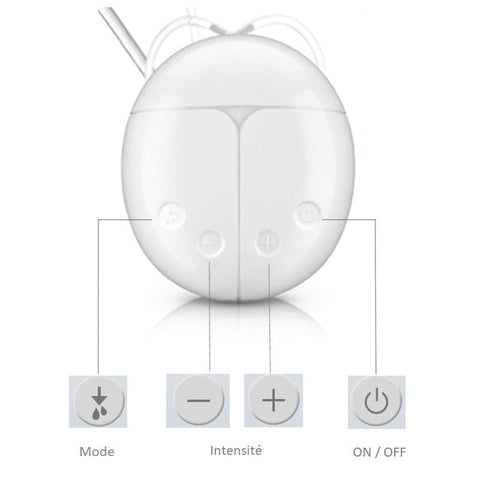 Extractor de leche eléctrico de doble expresión portátil Usb con