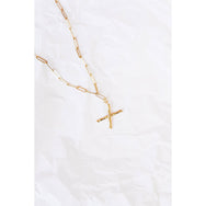 Paperclip Necklace With An Initial Charm by KBT
