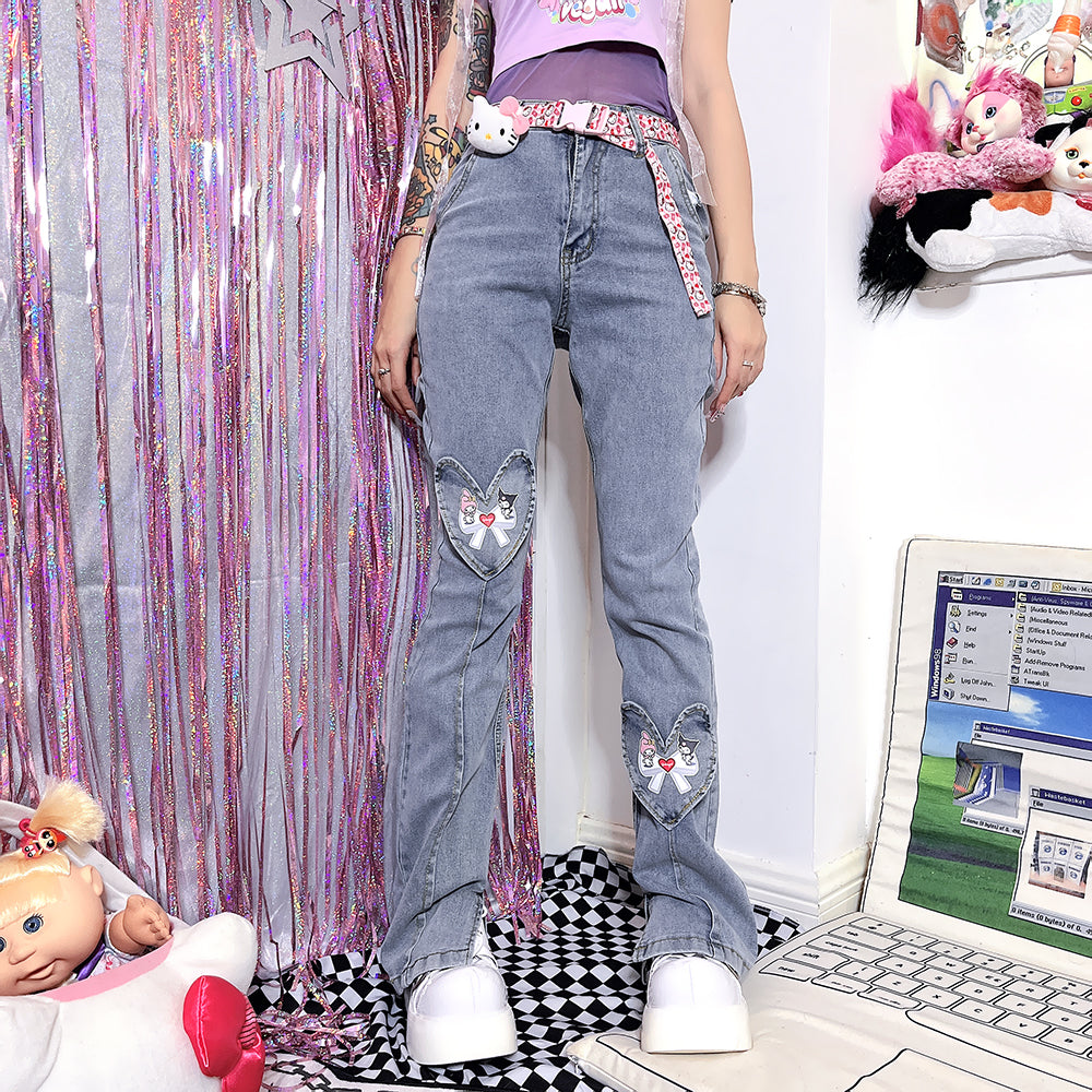 Cartoon Girl Jeans Pants PN5093 – Pennycrafts