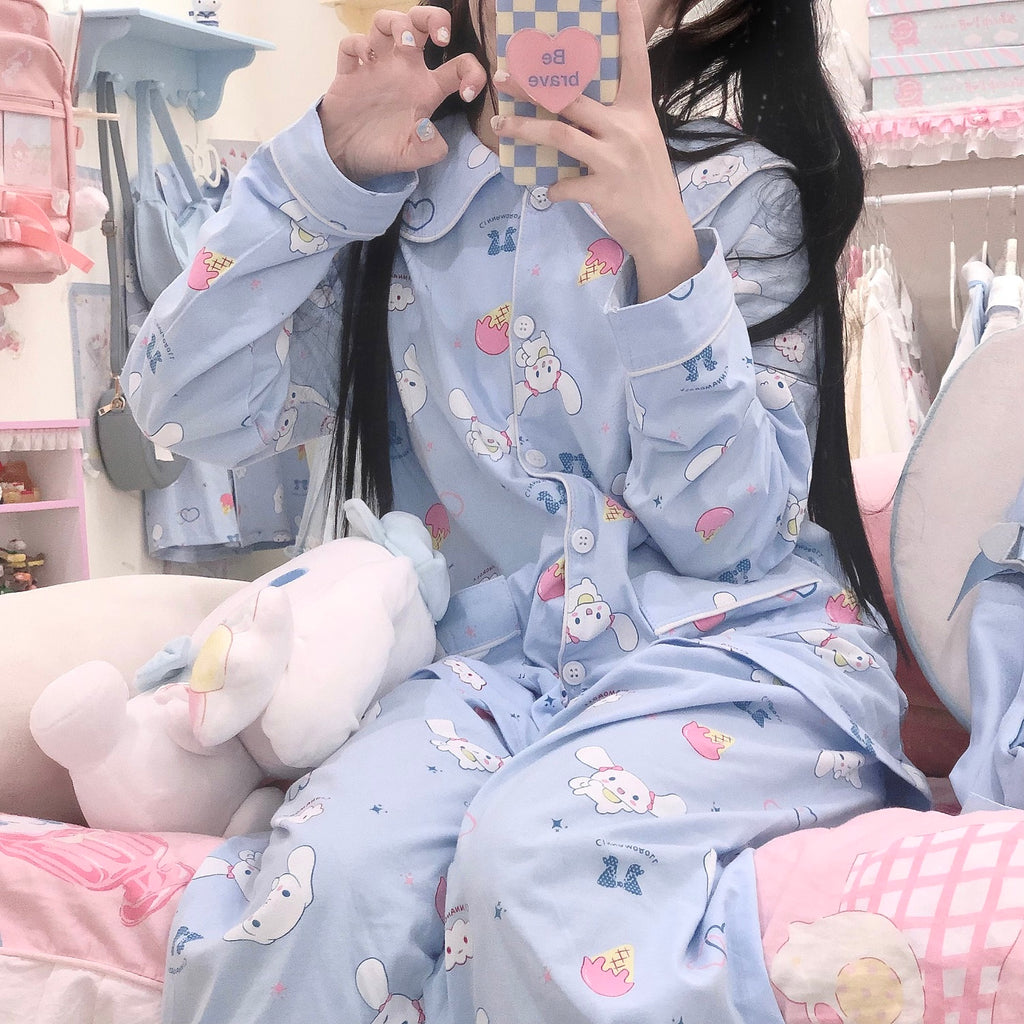Cute Anime Pajamas Suits Set PN4338 – Pennycrafts