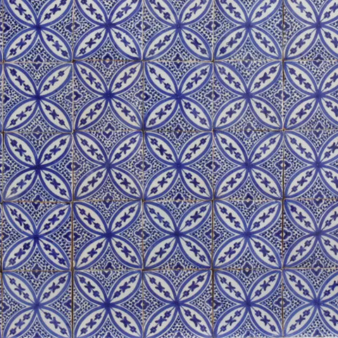 Moroccan Hand Painted Tiles