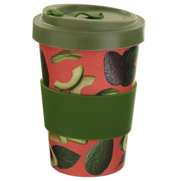 Avocado Reusable Screw Top Bamboo Composite Travel Mug 1