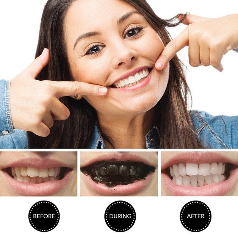Naturlich Weisse Gesunde Zahne Durch Das Zahnaufhellungspulver Mit Ak Swung Beauty