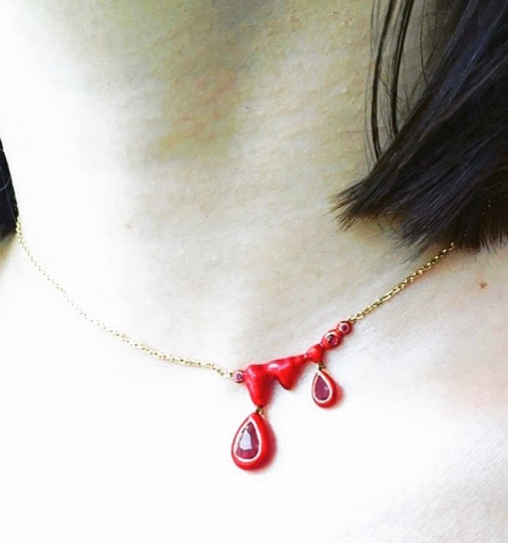Blood Red Necklace – Solange Azagury-Partridge