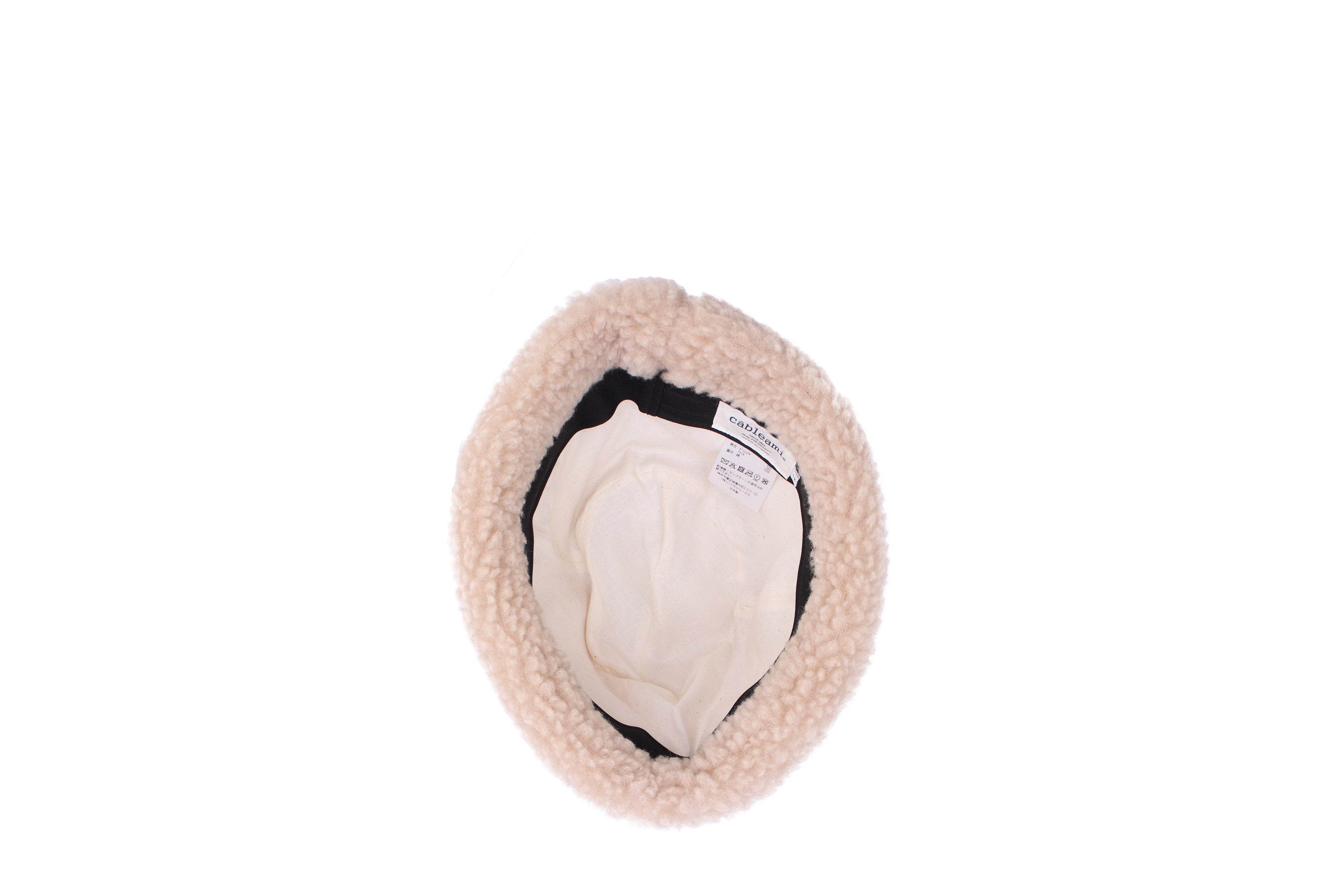 Câbleami Boa TOQUE CAP LIGHT BEIGE – rosa mosa