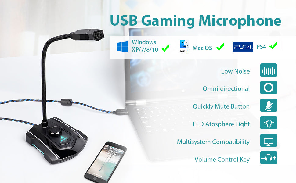 Computer Microphone for Gaming