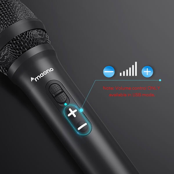 MAONO HD300T Dynamic Microphone voice control