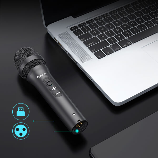 MAONO HD300T USB/XLR Dynamic Microphone easy to use