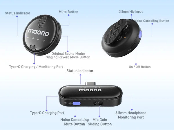 Maono WM620 Wireless microphone (8).webp__PID:296926de-9da8-4de0-b072-d1dc1c3662f2