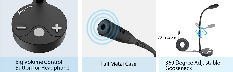 maono gm10 microphone gooseneck for conferencing