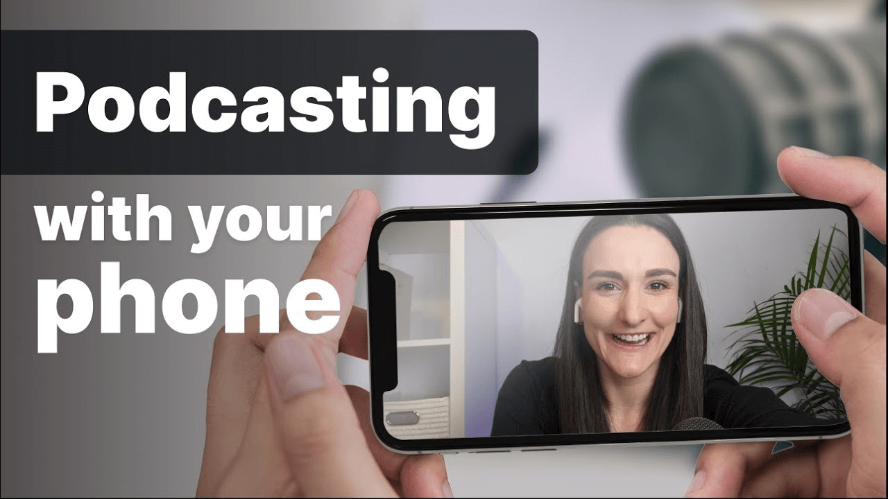 how to podcast on your phone