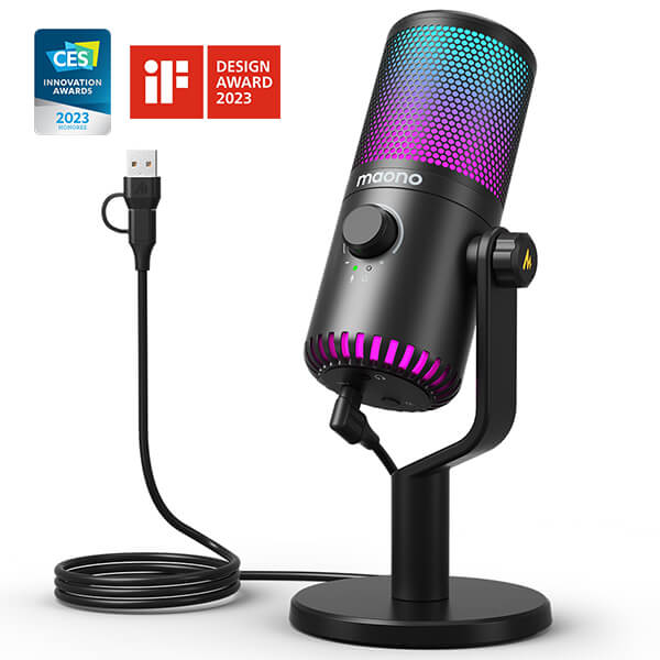 DM30 RGB gaming microphone