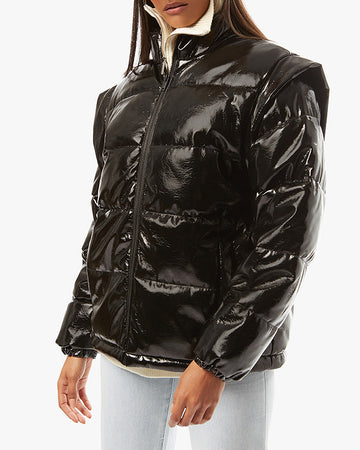 Distorted Motocycle Leather Jacket - Ready-to-Wear 1AB96T