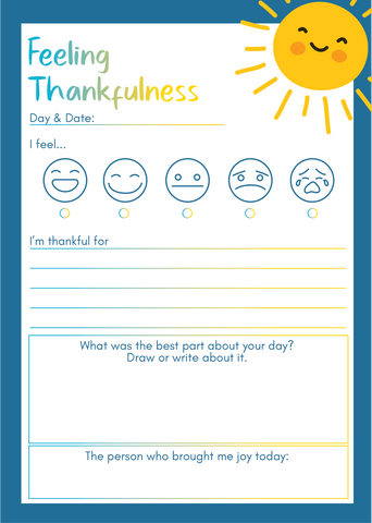 Daily Reflection / Gratitude Journal (Free Printable PDF) – Grit Mindset