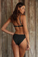 Santa Rosa Dhalia Bikini Bottom - Black-Tigerlily