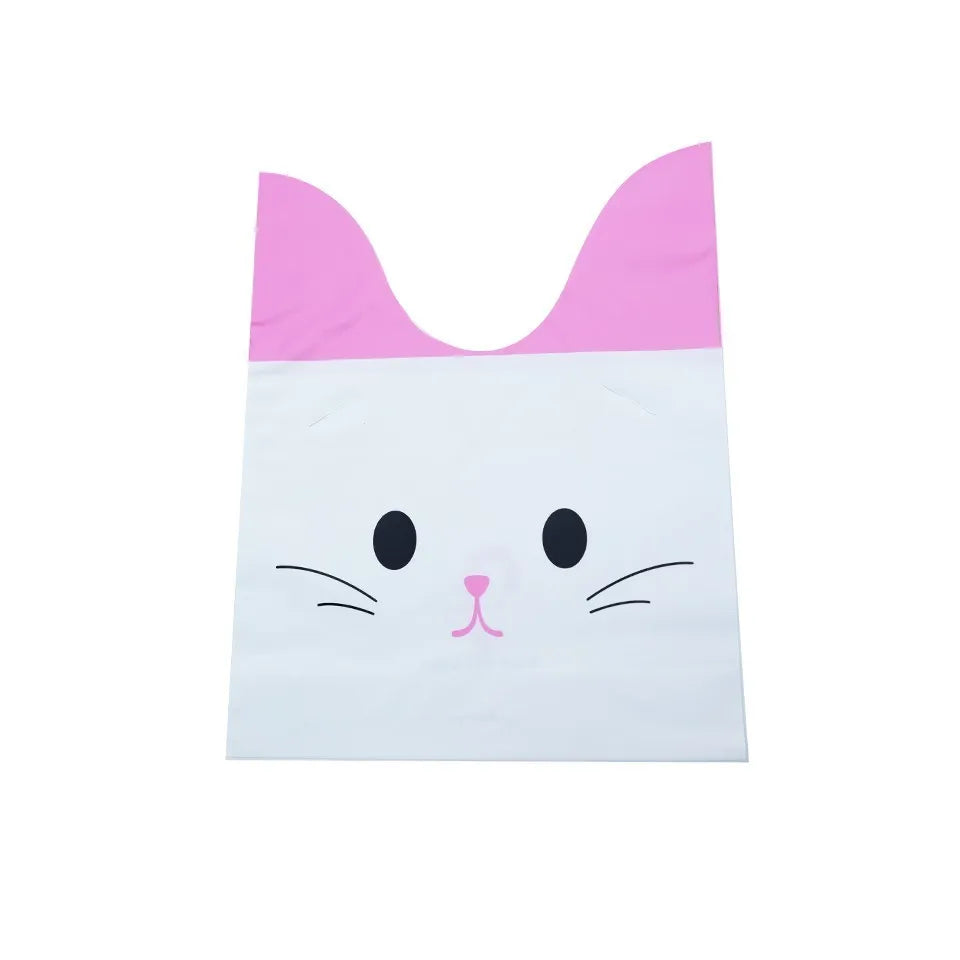 Cute10/50pcs/lot Rabbit Ears Design PVC Gift Party Bags - Ailime Designs