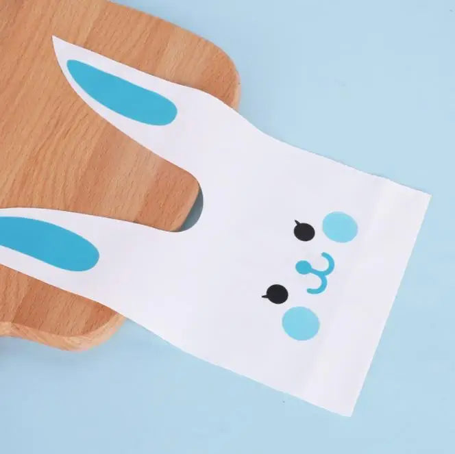 Cute10/50pcs/lot Rabbit Ears Design PVC Gift Party Bags - Ailime Designs