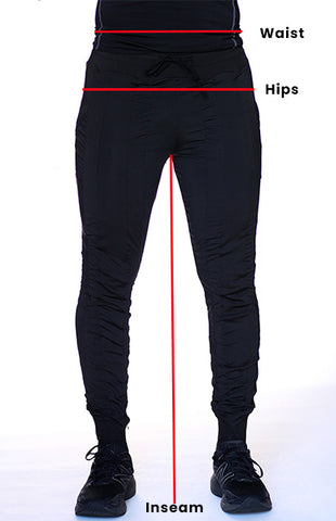 Sweatpants Sizing Guide 