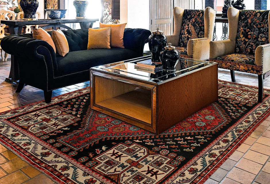 Black Color Rugs