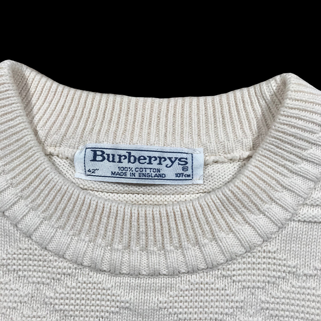 vintage burberry jumper
