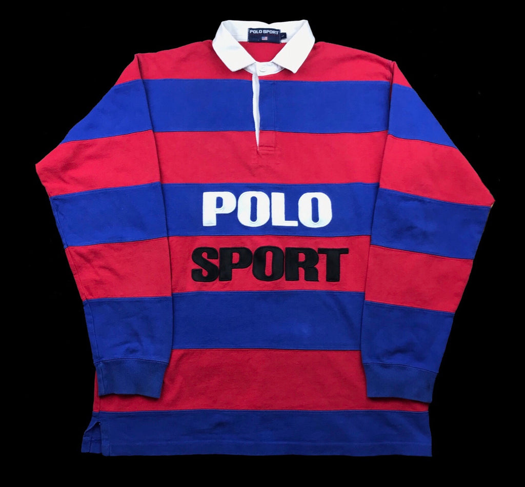 vintage polo sport rugby shirt