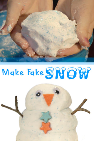 Make Fake Snow | Winter Craft – Moose Mischief