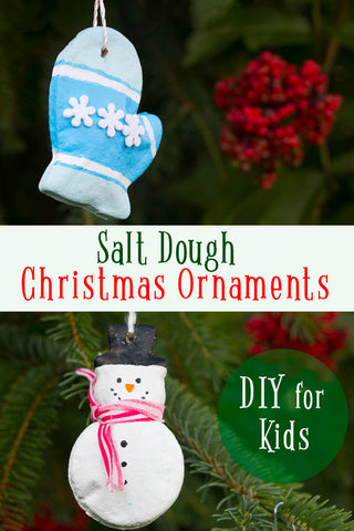 Salt Dough Ornaments | Christmas Ornaments | DIY Ornaments | Christmas Crafts | Winter Crafts | Crafts for Kids 