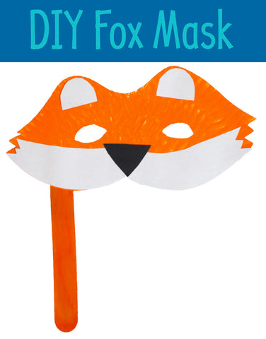 Make a Fox Mask | Easy Crafts for Kids – Moose Mischief