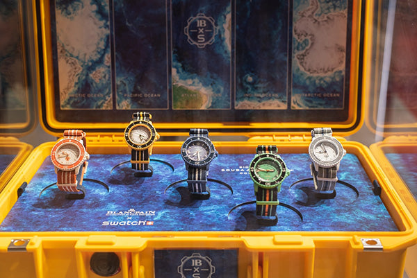 Modern Blancpain Fifty Fathoms Store Display