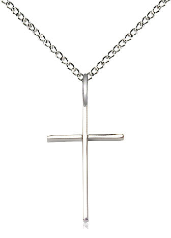 Sterling Silver Engraved Cross