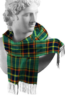 Antrim Irish County Tartan Scarf